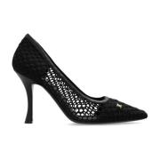 Gehakte schoenen Kristen Salvatore Ferragamo , Black , Dames