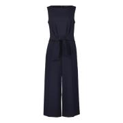 Trendy Jumpsuit met Zakken en Watervalhalslijn Betty Barclay , Blue , ...