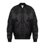 Gewatteerde 'bomber' jas Moschino , Black , Heren