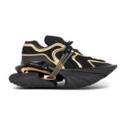 Unicorn Wave trainers in neopreen en kalfsleer Balmain , Black , Heren