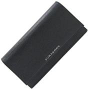 Pre-owned Leather wallets Burberry Vintage , Black , Dames