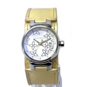 Pre-owned Stainless Steel watches Louis Vuitton Vintage , White , Dame...