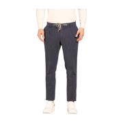 City String Heren Chino Jogger Broek Mason's , Blue , Heren