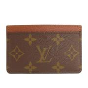 Pre-owned Canvas wallets Louis Vuitton Vintage , Brown , Dames