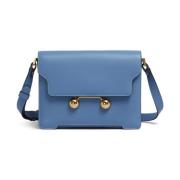 Stijlvolle Dames Schoudertas Marni , Blue , Dames