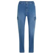 Stijlvolle Jeans voor Vrouwen Penn&Ink N.Y , Blue , Dames