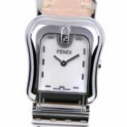 Pre-owned Stainless Steel watches Fendi Vintage , Pink , Dames