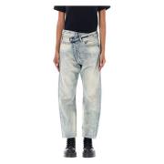 Vintage Ash Blue Crossover Jeans R13 , Blue , Dames