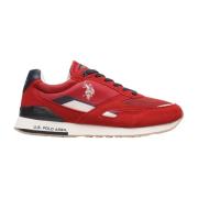 Lage Sneakers U.s. Polo Assn. , Red , Heren