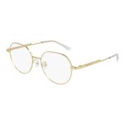 Gouden Eyewear Frames Bv1076Oa Zonnebril Bottega Veneta , Yellow , Uni...