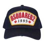 Klassieke Logo Baseball Cap Dsquared2 , Blue , Heren