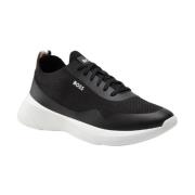 Lage Sneakers Hugo Boss , Black , Heren