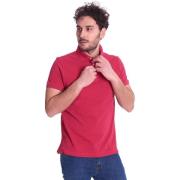 Korte Mouw T-shirt Trussardi , Red , Heren