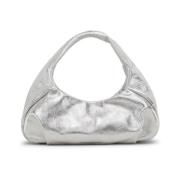 Stijlvolle Mini Hobo Tas Stuart Weitzman , Gray , Dames