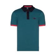 Polo met Korte Mouwen Aeronautica Militare , Green , Heren