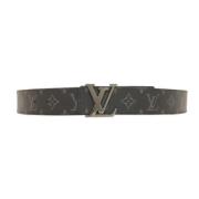 Pre-owned Fabric belts Louis Vuitton Vintage , Brown , Dames