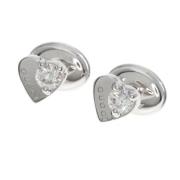 Pre-owned White Gold earrings Gucci Vintage , Gray , Dames