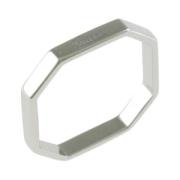 Pre-owned White Gold rings Gucci Vintage , Gray , Dames