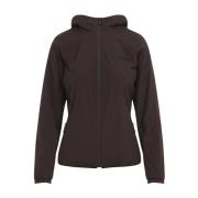 Donkerrode Mid Layer Jas Moncler , Brown , Dames