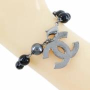 Pre-owned Fabric chanel-jewelry Chanel Vintage , Black , Dames