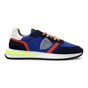 Blauw Oranje Hardloopschoenen Tropez 2.1 Philippe Model , Blue , Heren