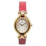 Pre-owned Stainless Steel watches Fendi Vintage , White , Dames