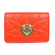 Pre-owned Canvas wallets Dolce & Gabbana Pre-owned , Orange , Dames