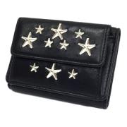 Pre-owned Leather wallets Jimmy Choo Pre-owned , Black , Dames