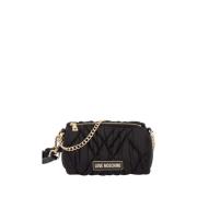 Zwarte tassen voor stijlvolle fashionista's Moschino , Black , Dames