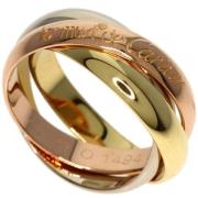 Pre-owned Yellow Gold rings Cartier Vintage , Gray , Dames