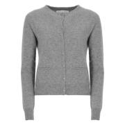 Kasjmier Vest Grijs Sweater Vanisé , Gray , Dames