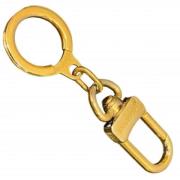 Pre-owned Metal key-holders Louis Vuitton Vintage , Yellow , Dames