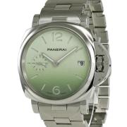 Pre-owned Stainless Steel watches Panerai Pre-owned , Green , Dames