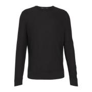 Trui met ronde hals Hugo Boss , Black , Heren