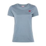 Boke Flower Jersey T-shirt Kenzo , Blue , Dames