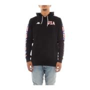 Hoodie Kappa , Black , Heren