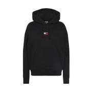 Hoodie met Stijl Tommy Jeans , Black , Dames