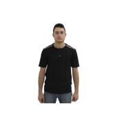 Korte Mouw T-shirt Tommy Hilfiger , Black , Heren