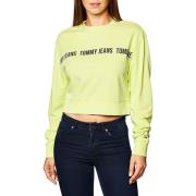 Sweatshirt met ronde hals Tommy Jeans , Green , Dames