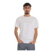 Korte Mouw T-shirt Harmont & Blaine , White , Heren