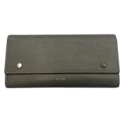 Pre-owned Canvas wallets Celine Vintage , Black , Dames