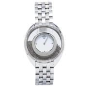 Pre-owned Stainless Steel watches Versace Pre-owned , White , Dames