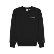 Sweatshirt Champion , Black , Heren