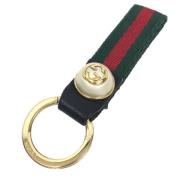 Pre-owned Fabric key-holders Gucci Vintage , Green , Dames