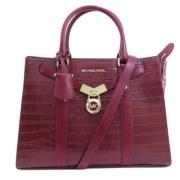 Pre-owned Leather totes Michael Kors Pre-owned , Red , Dames