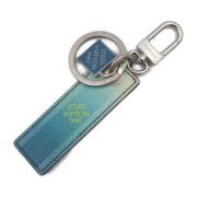 Pre-owned Fabric key-holders Louis Vuitton Vintage , Blue , Dames