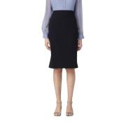 Knee-Length Skirt Emporio Armani , Blue , Dames