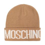 Pet met Logo Moschino , Beige , Unisex