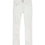 Slim-fit Denim Broek Tommy Jeans , White , Heren