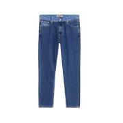 Klassieke Straight Jeans voor Mannen Tommy Jeans , Blue , Heren